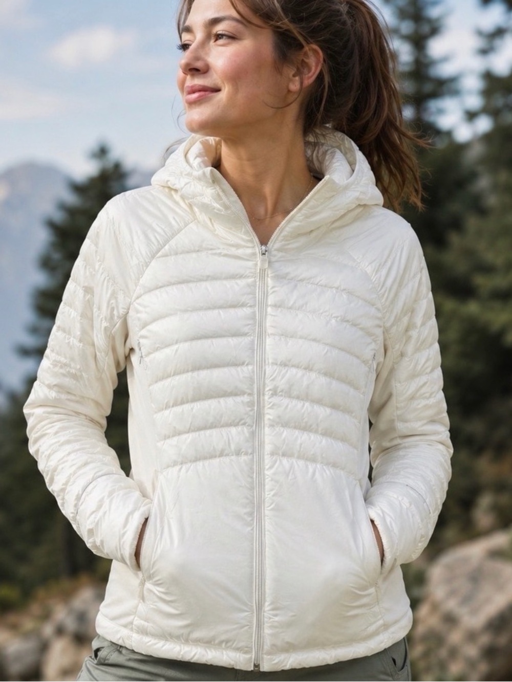 Lululemon jacket “down for a run” jacket